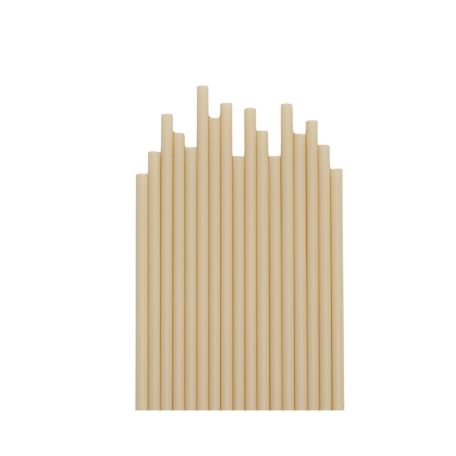 Bibo PLA szívószál beige BIO  5*230mm (500db/csomag)