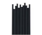 Bibo PLA szívószál fekete BIO  6,5*230mm (500db/csomag)