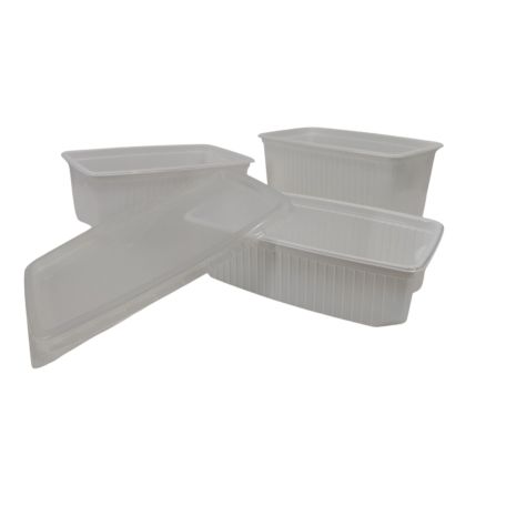 Univerzális szögletes ételszállító doboz fehér 750ml (50db/csomag) PP