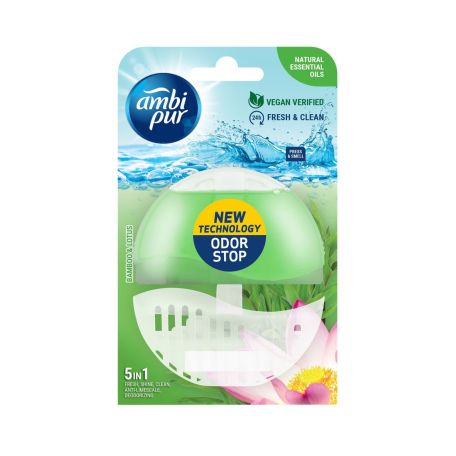 Ambi Pur bambusz-lótusz wc illatosító gél kosárral 55ml