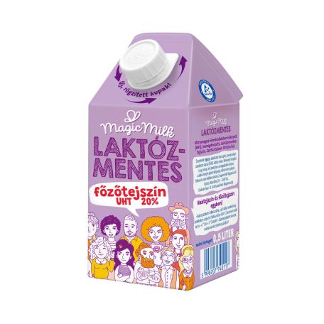Magic Milk laktózmentes UHT főzőtejszín 20% 500ml