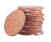Fagyasztott marha hamburger húspogácsa (80x62,5g) 5kg