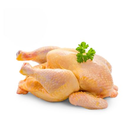 Landes-i sárga tanyasi csirke (Label Rouge) 81 napig nevelt zsigerelt 2-2,2kg