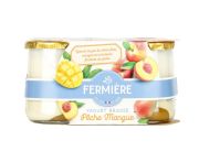Joghurt Fermiere őszibarack-mangó 2*160g