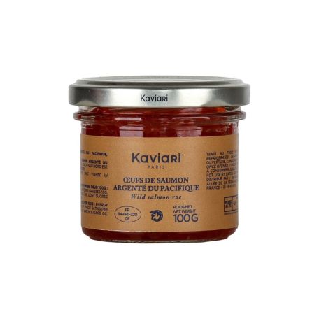 Kaviari lazac kaviár (vadvizi - Alaszka/USA) 100g