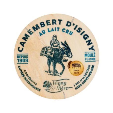 Camembert d'Isigny nyerstejes sajt 250g