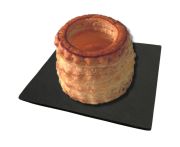 Mini bouchée vajas tészta kerek 96dbx8,5g