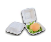 Bagasse hamburger doboz 15*15*7cm (125db/csomag) komposztálható