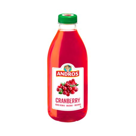 Andros friss vörösáfonyalé 1l