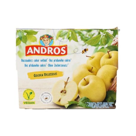Andros golden almás gyümölcspüré 4x100g