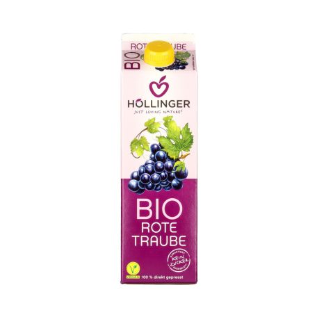 Höllinger vörösszőlő bio gyümölcsital 1l