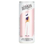 Artisan Drinks pink grapefruit-vérnarancs ízesítésű szénsavas ital 250ml