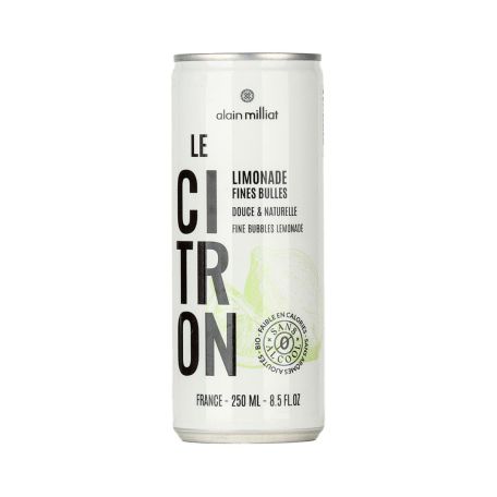 Alain Milliat limonádé szénsavas ital citrommal és citromhéjjal 0,25l