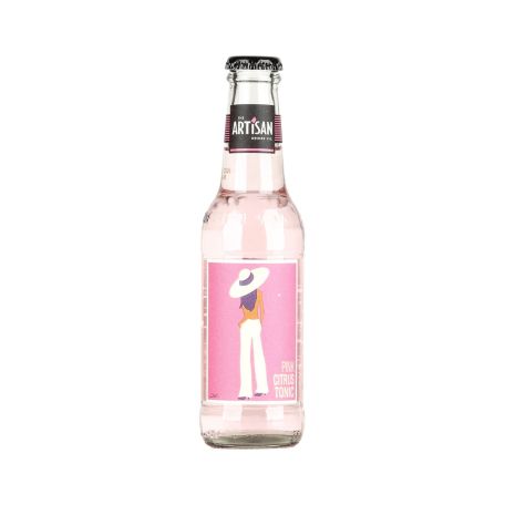 Artisan Drinks Pink citrus-tonik ízesítésű szénsavas ital 200ml