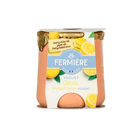 La Fermiére citromos joghurt 140g