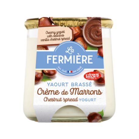 La Fermiére gesztenyés joghurt 160g