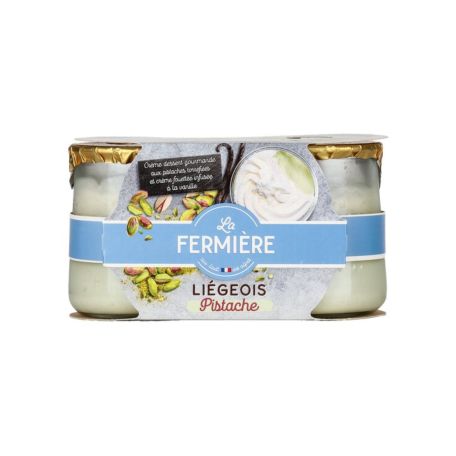 La Fermiére pisztáciás liegeois 2x130g