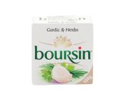 Boursin fokhagymás, zöldfűszeres 150g