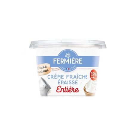La Fermiére Creme Fraiche Épaisse teljes tejszín 35% zsírtartalom 196g