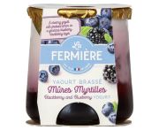 La Fermiére szedres-kékáfonyás joghurt 160g