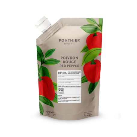 Ponthier piros kaliforniai paprika zöldségpüré 1kg