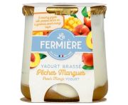 La Fermiére őszibarackos-mangós joghurt 160g
