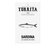 Yurrita szardella filé oliva olajban 640g