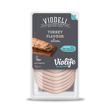 Viodeli pulyka ízesítésű vegán  szeletek 100g