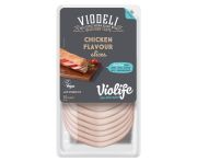 Viodeli csirke ízesítésű vegán  szeletek 100g