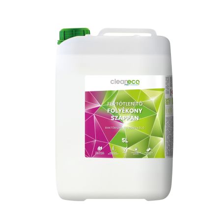 Cleaneco fertőtlenítő folyékony szappan 5l