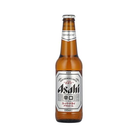 Asahi super dry üveges sör 5,2% 0,33L