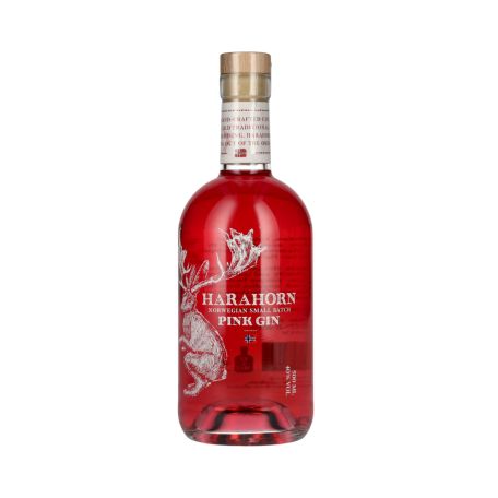 Harahorn Norwegian Pink gin 40% 0,5l