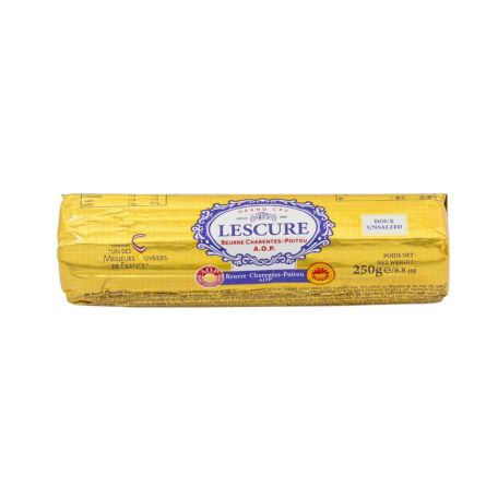 Lescure sózott vaj henger AOP 250g