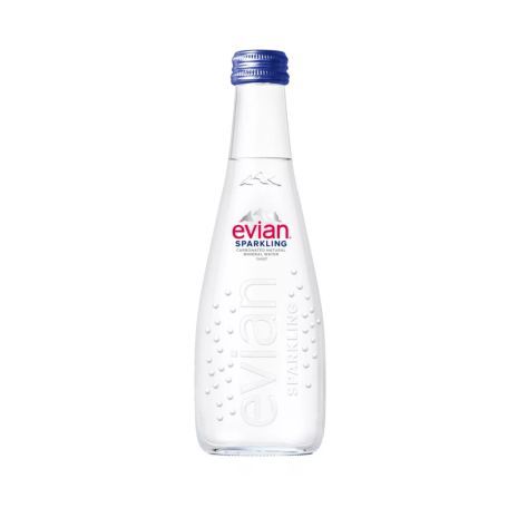 Evian szénsavas ásványvíz üveg 0,33l