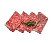 Toriyama japán wagyu A5 top-round yakiniku szeletek 150g