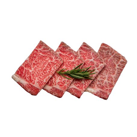 Toriyama japán wagyu A5 top-round yakiniku szeletek 150g