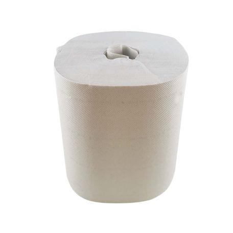 Mag nélküli újrahasznosított 2 rétegű papírtörlő 19cm/100m 370lap/tekercs (6 tekercs/csomag)