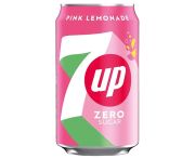 7Up Pink Lemonade cukormentes üdítő 0,33l