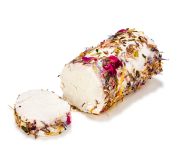 Kecskesajt henger virágokkal 100g