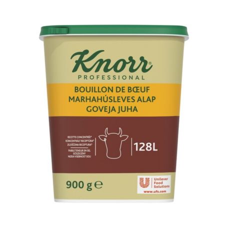 Knorr sószegény marhahúsleves alap laktóz-, és gluténmentes 0,9kg