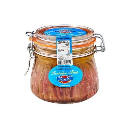 Scalia szardella filé olívaolajban 350g
