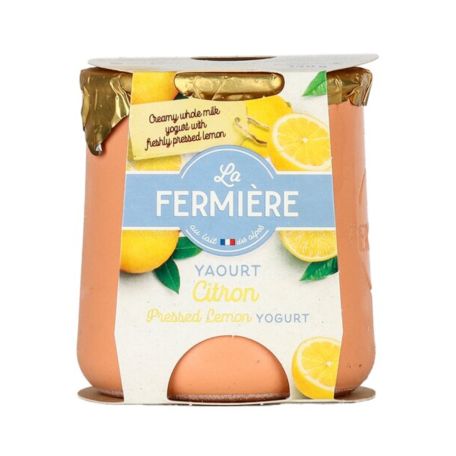 La Fermiére citromos joghurt 140g