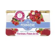 La Fermiére Málna Erdei Szamóca joghurt  2x150g