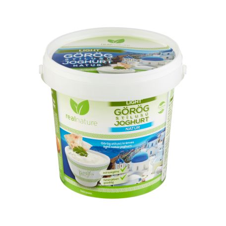 Real Nature light görögjoghurt 2% 1l