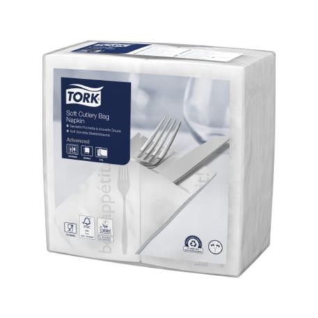 Tork Bon Appetit 3 rétegű 1/8 hajtogatott szalvéta 40x40cm 100lap