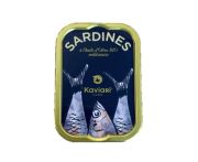 Kaviari évjáratos szardínia olívaolajban 115g