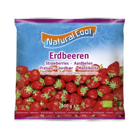Natural Cool Bio fagyasztott eper 300g