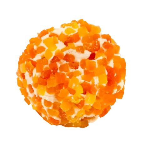 Crottin kecsketejes sajt kandírozott papajával 80gx6