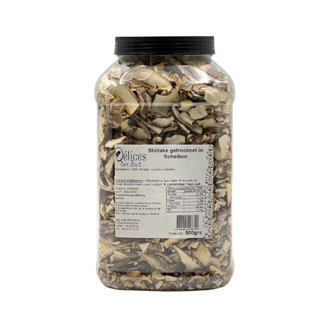 Shiitake gomba szárított, szeletelt 500g