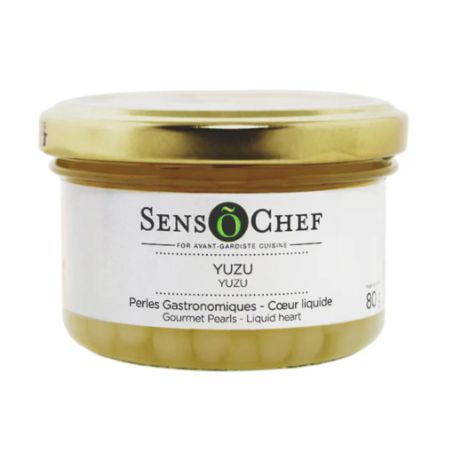 Sens o Chef fehér balzsamecet gyöngy yuzuval 80g